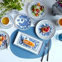 H. Blue Bird Cup and Saucer