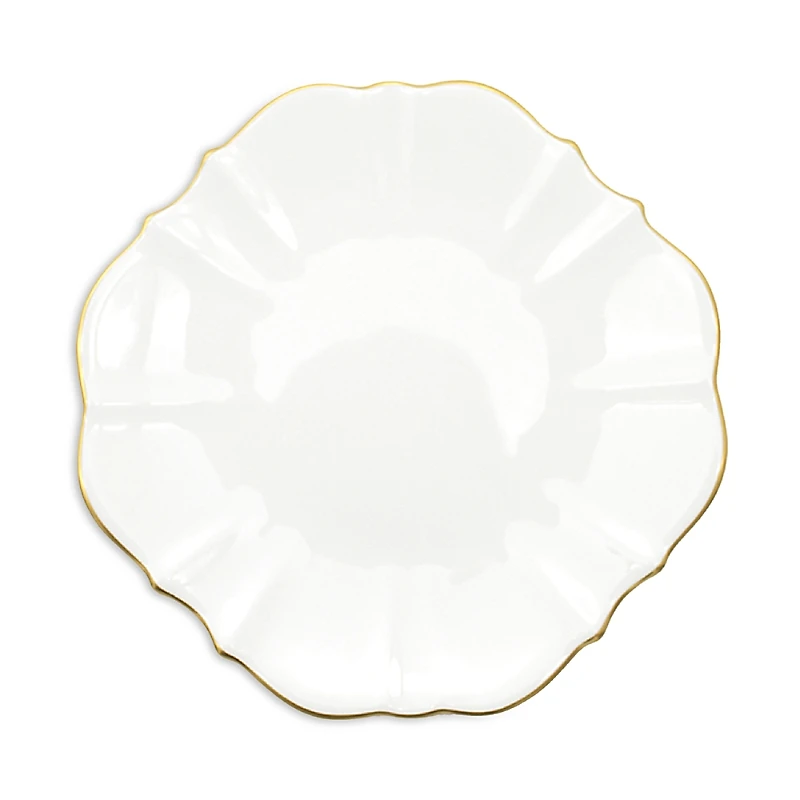 Twig New York Amelie Brushed Gold 8.75 Salad Dessert Plate