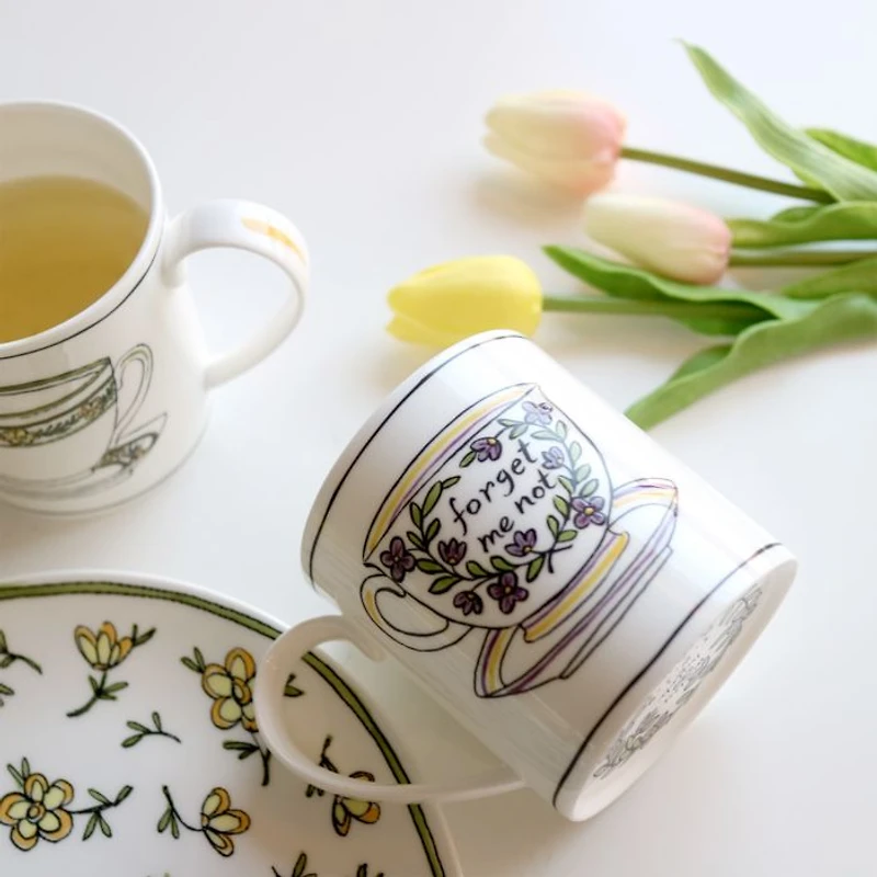 Molly Hatch Forget Me Not Mug