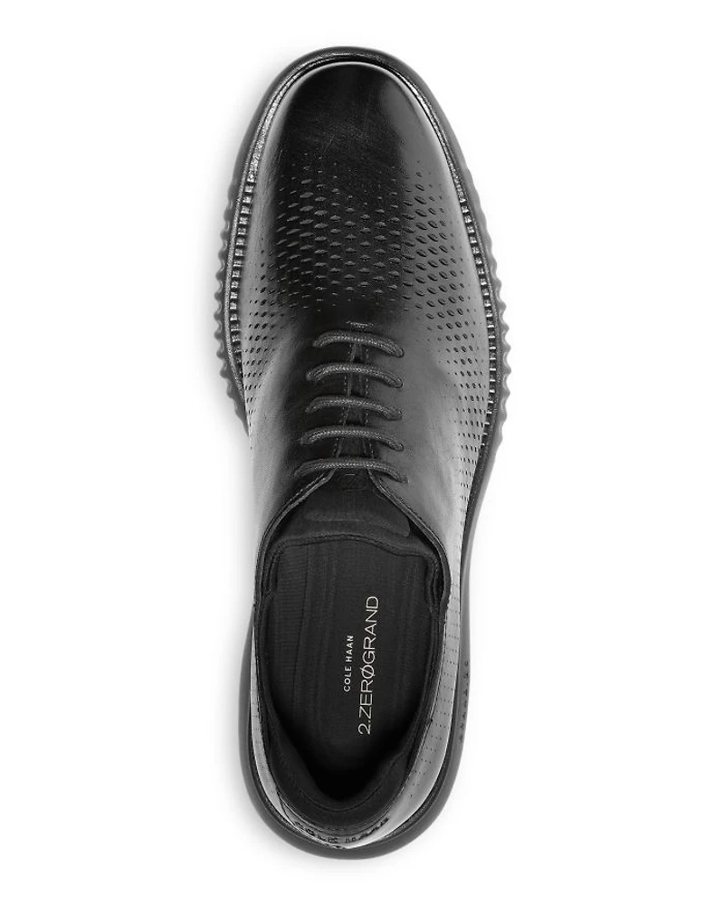 Men's 2.ZERØGRAND Laser Wingtip Oxford Shoes