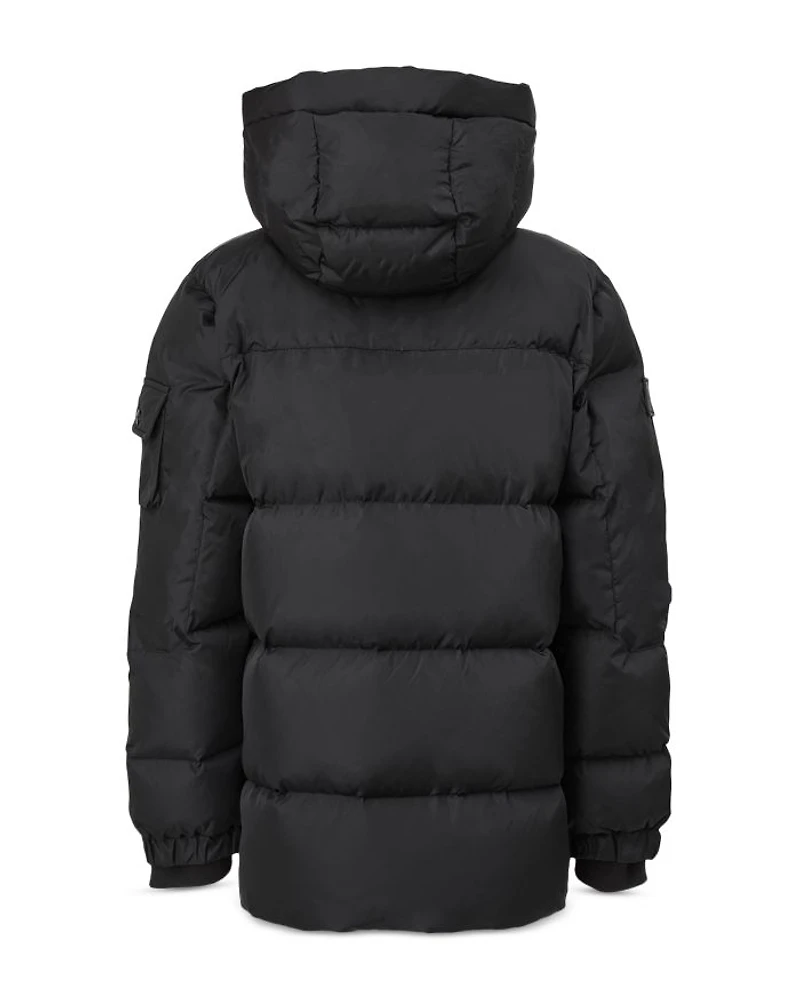 Boys' Matte Element Hooded Down Parka - Big Kid