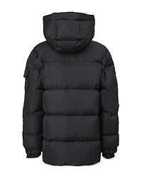 Boys' Matte Element Hooded Down Parka - Big Kid