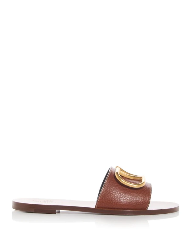 Women's V Logo Slide Sandals