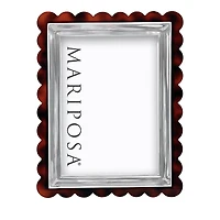 Mariposa Tortoise Scallop Signature Frame, 5 x 7