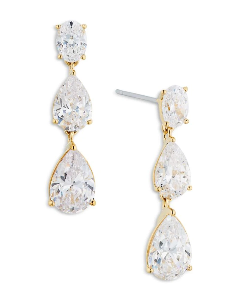 Chiara Linear Drop Earrings