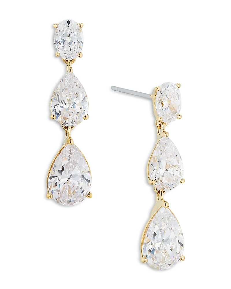 Nadri Chiara Linear Drop Earrings