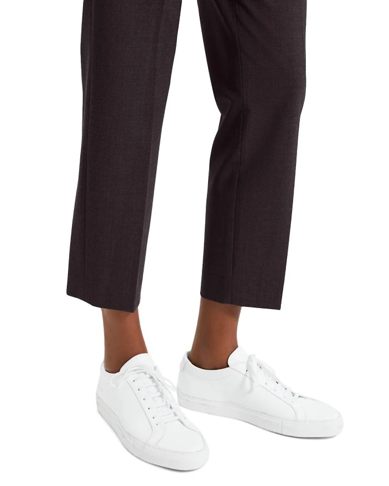Treeca Wool-Blend Cropped Pants