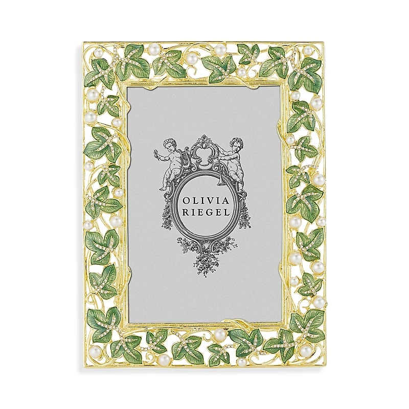 Olivia Riegel Gold Tone Ivy Frame