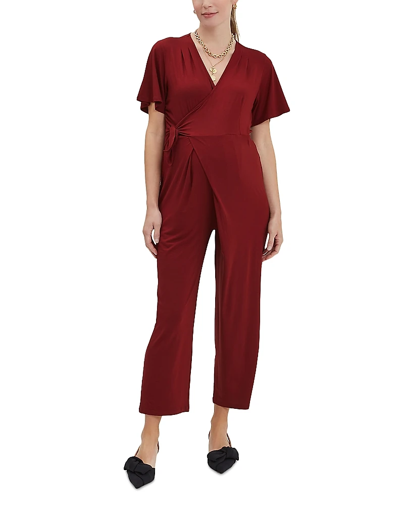 Nom Maternity Lucia Jersey Jumpsuit