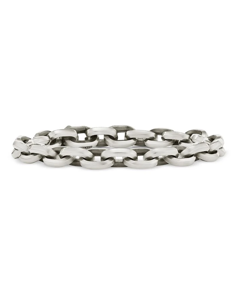 Deco Chain Link Bracelet Sterling Silver