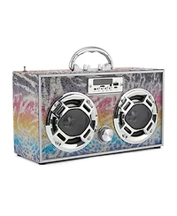 Bluetooth FM Radio with LED Speakers Boombox