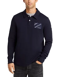 Polo Collar Sweatshirt