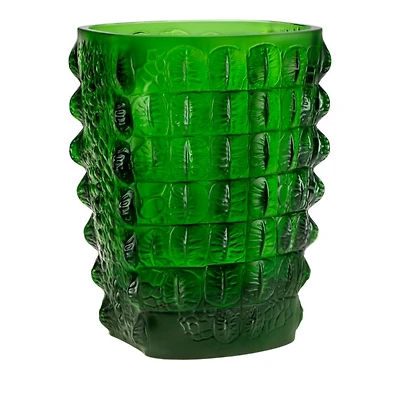 Crocodile Vase, Amazon Green