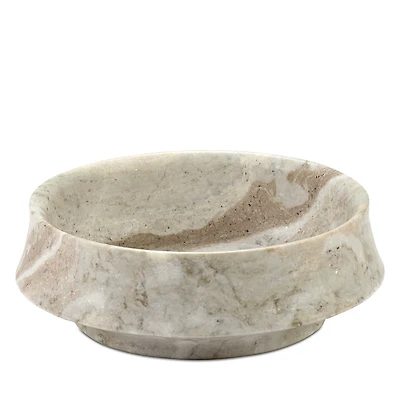 Serax x Kelly Wearstler Dune Light Brown Medium Marble Footed Bowl