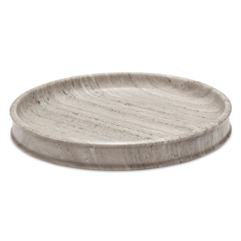 x Kelly Wearstler Dune Beige Marble Medium Tray