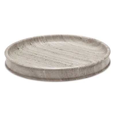 x Kelly Wearstler Dune Beige Marble Medium Tray