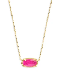 Elisa Pendant Necklace in 14K Gold Plated, 15"