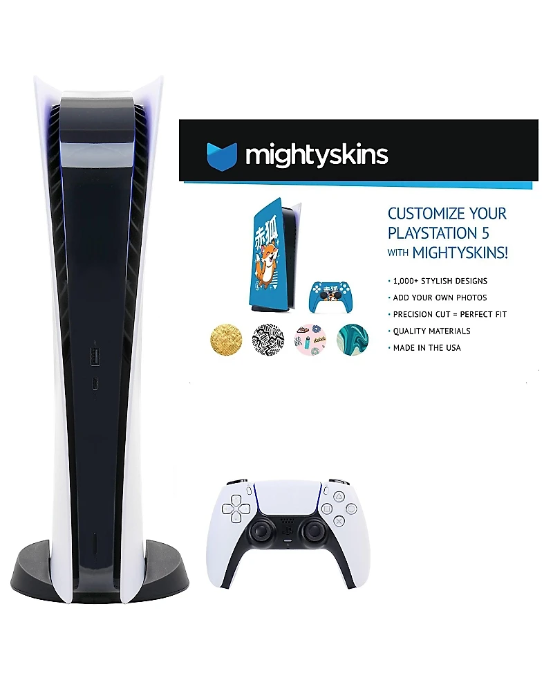 Sony PlayStation 5 Digital Console with Skins Voucher