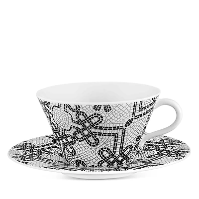Vista Alegre Calcada Portuguesa Tea Cup & Saucer, Set of 2