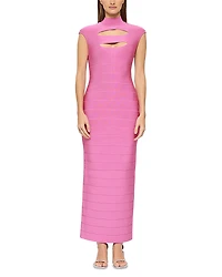 Herve Leger Cutout Bandage Gown