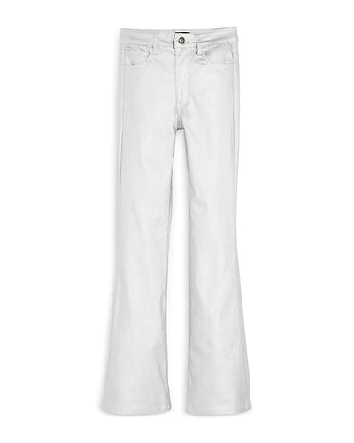 KatieJnyc Girls' Jett Coated Metallic Bootcut Pants - Big Kid