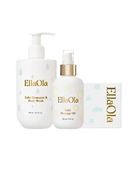 EllaOla Unisex The Baby's Spa Bundle (3 Pieces) - Baby