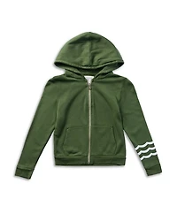 Unisex Waves Zip Hoodie - Little Kid, Big Kid