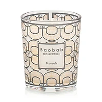 Trio of Travel Candles: Brussels-Roma-Saint Tropez