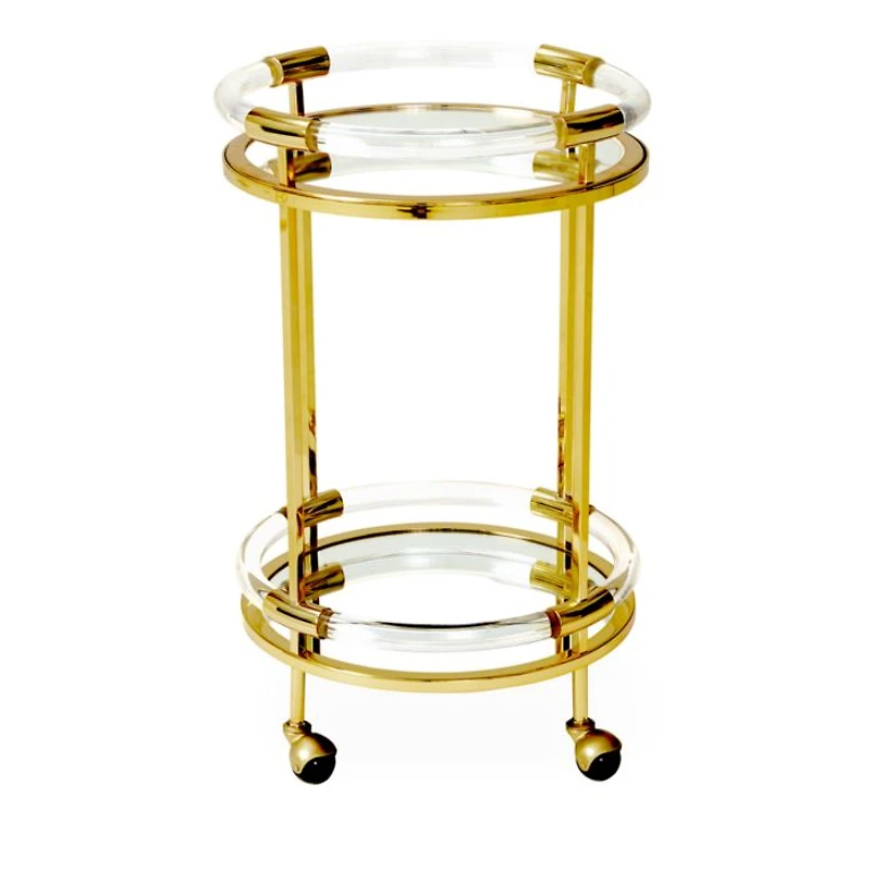 Jacques Round Bar Cart