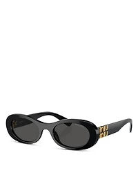 Oval Sunglasses, 50mm