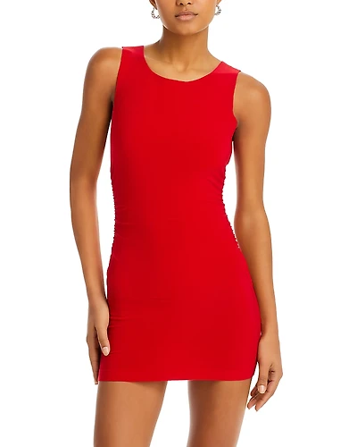 Norma Kamali Ruched Mini Dress