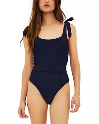 Sydney Belted One Piece Swimsuit