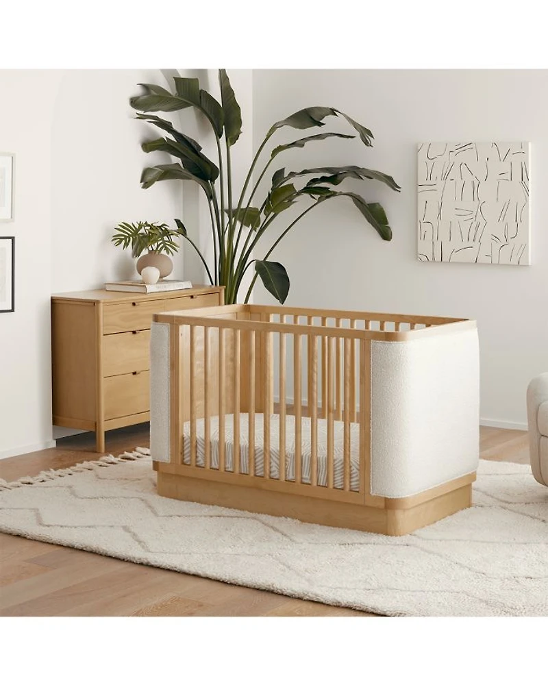 Bondi Boucle 4 in 1 Convertible Crib