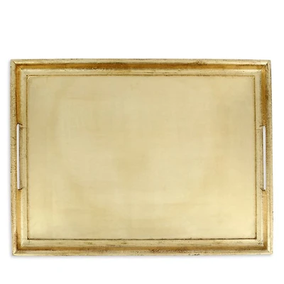 Florentine Wooden Rectangular Tray - Large