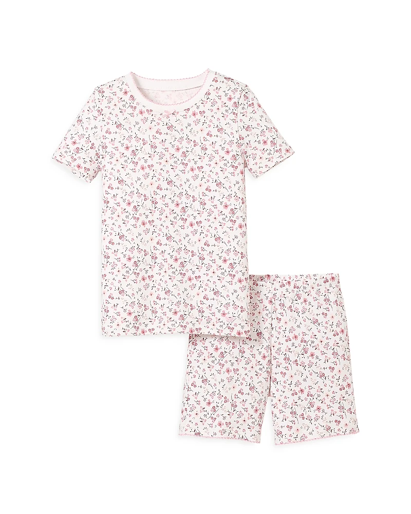 Petite Plume Girls' Dorset Tight Fit Short Pajama Set - Little Kid, Big Kid