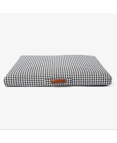 Lay Lo Houndstooth Dog Bed, Medium