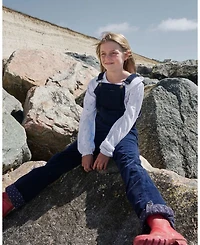 Unisex Navy Corduroy Overalls - Baby, Little Kid, Big Kid