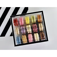 Savor Patisserie One of Everything French Macarons Gift Box, 15 Piece