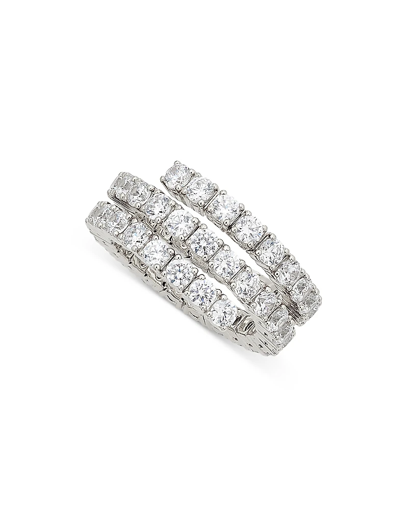 Nadri Cubic Zirconia Flex Wrap Ring