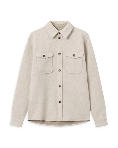 Lennon Button Front Overshirt