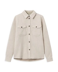 Lennon Button Front Overshirt