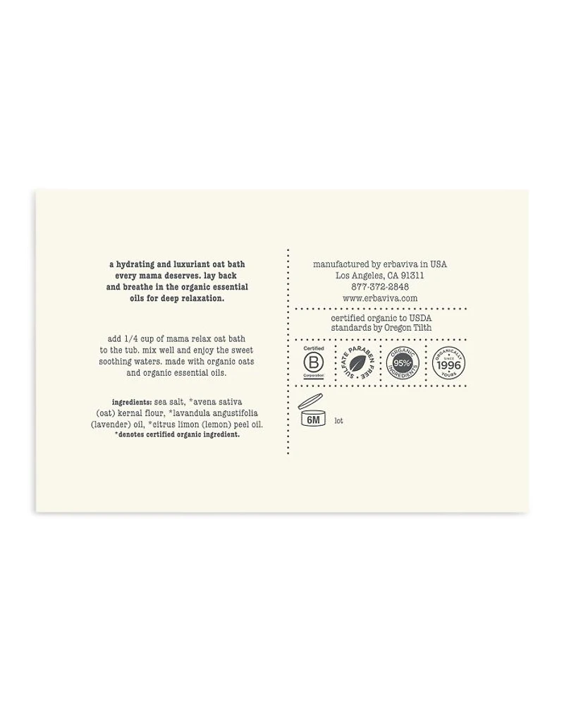 Mama Relax Oat Bath 20 oz.