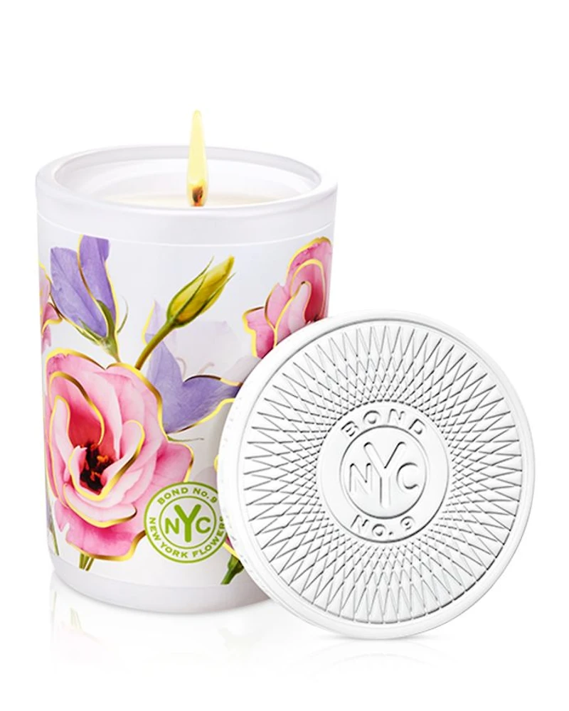 New York Flowers Scented Candle
