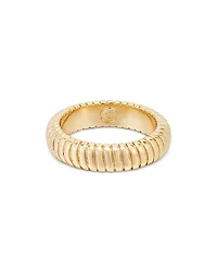 Twisted Flex Ring in 18K Gold Plated