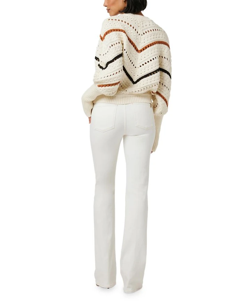 The Hi Honey High Rise Bootcut Jeans Milk