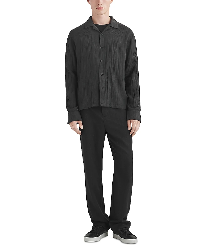 rag & bone Resort Gauze Relaxed Fit Shirt