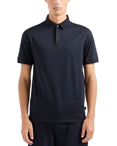 Mercerized Cotton Short Sleeve Polo Shirt