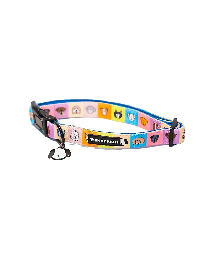 Oh My Millie Happy Walking Dog Collar
