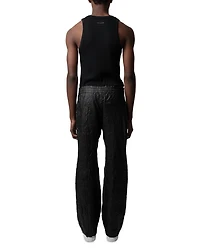 Pacha Crinkle Leather Pants