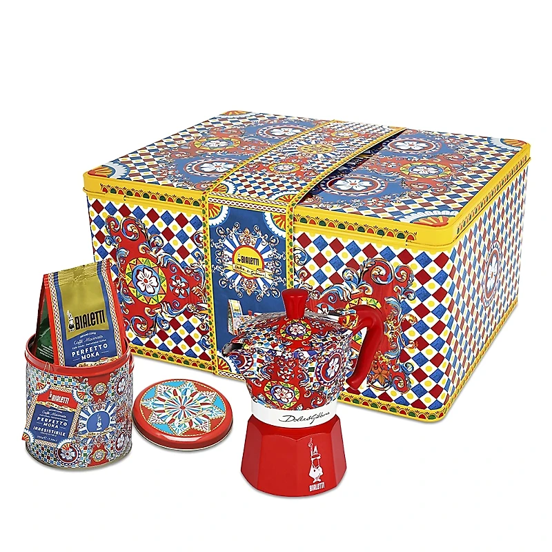 Dolce & Gabbana Moka Coffee Maker and Cafe Perfetto Coffee Set